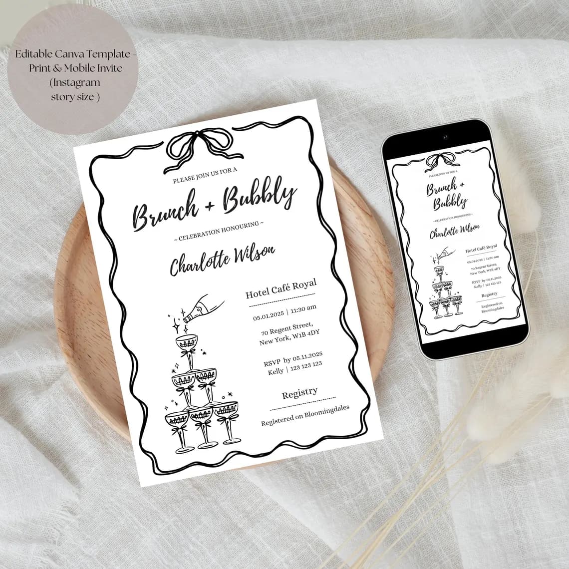 Brunch and Bubbly Bridal Shower