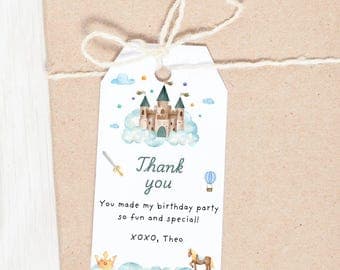 Little Prince Thank You Tag