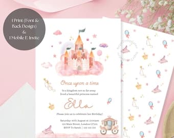 Princess Birthday Invitation